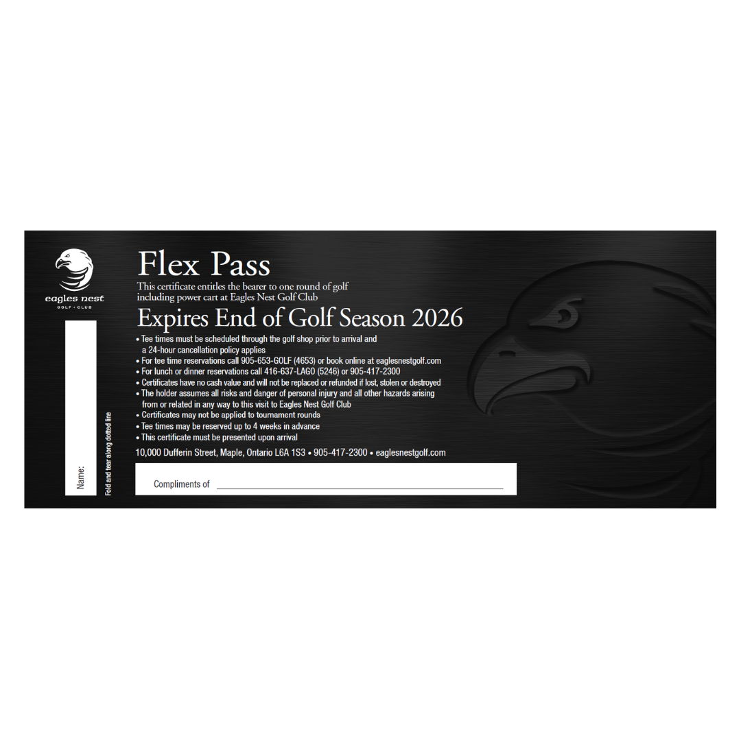 Packages and Passes – Eagles Nest Golf Club